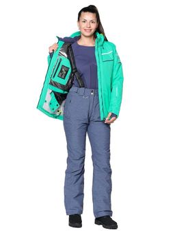 Костюм B-8629 Зеленый