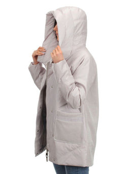 2348 BEIGE Куртка демисезонная женская (тинсулейт) - Фабричный китай фото 10