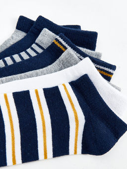 ?izgili Erkek ?ocuk Patik ?orap 7li