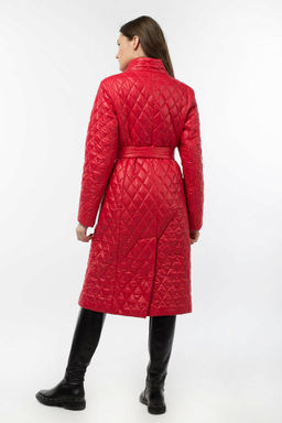 01-10539 Пальто женское демисезонное (пояс)