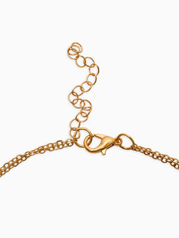 Цена за 2 шт. Бусы детские "Выбражулька" бабочки, чокер, цветные в золоте