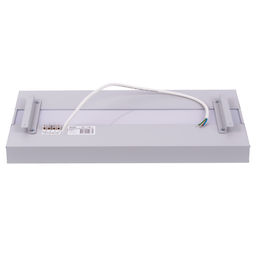 ULO-K16B 2x16W/4000K/L50 5W/RGB IP44 LIGHT GREY Светильник линейный светодиодный подвесной с фоновой подсветкой. Белый свет (4000К). Алюминий. Цвет светло-серый. TM Uniel