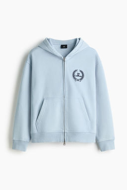 Chaqueta sudadera boxy con capucha Loose Fit - H&m фото 2