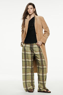 SUEDE LEATHER COAT ZW COLLECTION LIMITED EDITION