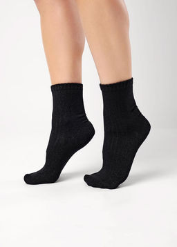 CLE Носки жен.Д2222 блеск вискоза чёрный - Clever wear фото 8