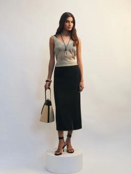 Топ из вискозы с люрексом / Zarina  фото 2