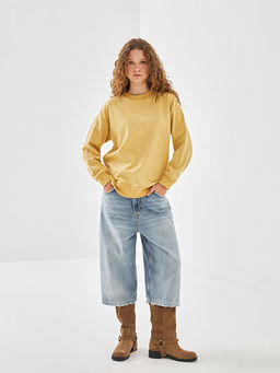 Bisiklet Yaka Kad?n Sweatshirt