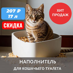 Наполнитель БИОГРАНД 17л древесный Наполнитель БИОГРАНД 17л древесный