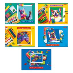 Светоч Альбом для рисования 100 г/м2 A4 29 х 20.5 см 24 л. на скобе 20 шт. 24АЛСК4_000209 Моё творчество