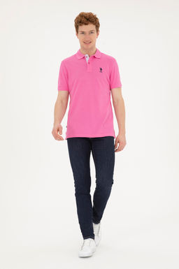 Мужская розовая базовая футболка Неожиданная скидка в корзине - U.s. polo assn фото 11
