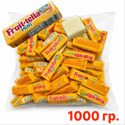 Жевательные конфеты "Фрутелла" (апельсин) 1 кг