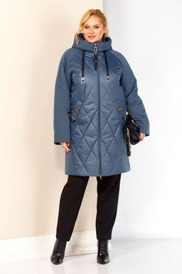 Куртка SHETTI 2209 джинс  фото 5