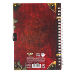 Записная книжка А5 на замочке Дневник тайных открытий, 50 листов, Гравити Фолз - Disney фото 6