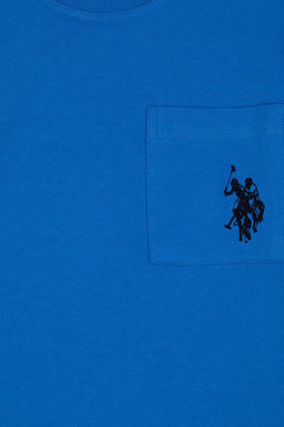 Erkek _ocuk Koyu Mavi Bisiklet Yaka Sweatshirt Sepette S_rpriz _ndirim - U.s. polo assn фото 3