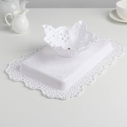 Блюдо для торта и пирожных с крышкой Бант, 35,52423 см, цвет МИКС - Simaland фото 4