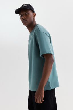 Camiseta interlock Loose Fit - H&m фото 7