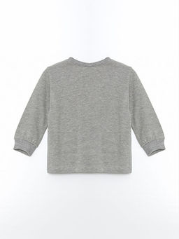 Bisiklet Yaka Bask?l? Erkek Bebek Ti??rt - Waikiki фото 2