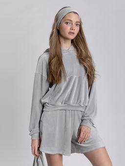 Повязка на голову из велюра - Tantino фото 3