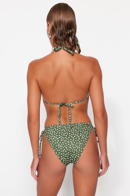 Puantiyeli Ucgen Baglamal? Bikini Tak?m? TBESS23BT00005