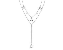 Колье из серебра куб.циркон., ТФК-19