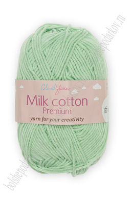 Пряжа Milk cotton Premium 50 гр (10 шт) SF-7847, мятный
