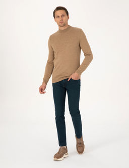 Haki Slim Fit Jean Pantolon