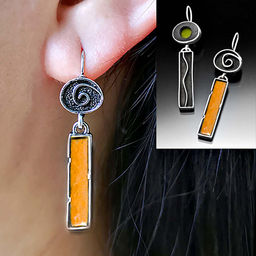 Серьги на крючках арт. 13 4005 (id 273630)