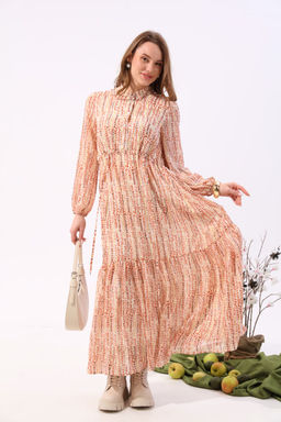 Платье NIKVA н939-1 песочный фото 6