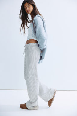 Pantal?n de pijama de franela - H&m фото 5