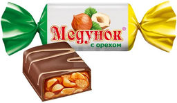 Медунок с орехом" 1кг/Славянка/20538/