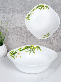 Салатник квадратный 750 мл 170 мм / FSW-75XN (6773) /уп 6/36/ Бамбук с орхидеей - Галеонтрейд фото 2