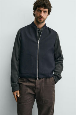 REVERSIBLE TECHNICAL GILET - Zara фото 14