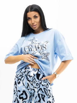 Костюм женский, цвет голубой