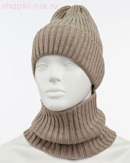 Q 202 D 202 Комплект (колпак+снуд) (52-54)