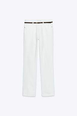 JEANS Z1975 90S STRAIGHT HIGH-WAIST BELT - Zara фото 14