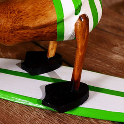 Сувенир «Утка на сёрфе», 31 см, дерево