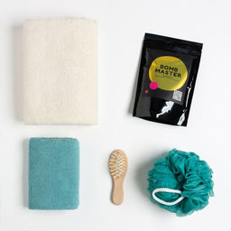 Набор подарочный «Этель» Friends, полотенце 50×90 см, 30×60 см, мочалка, расчёска