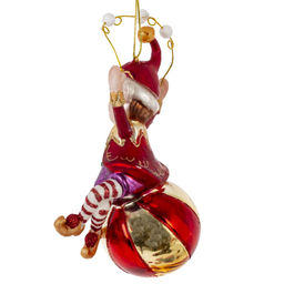 Новинка Украшение новогоднее "Мальчик", L9 W6 H15,5 см