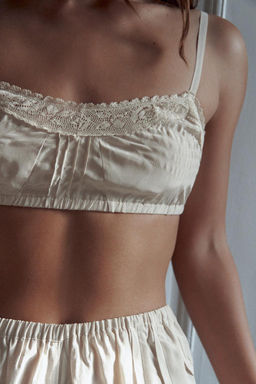 LACE BRALETTE TOP - Zara фото 2