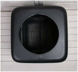 Бак для душевой 100 л. (квадрат.) черный М3271