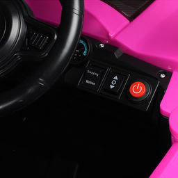 Электромобиль детский "Внедорожник" (цвет розовый)