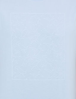 Голубая облегающая футболка - Cacharel фото 6