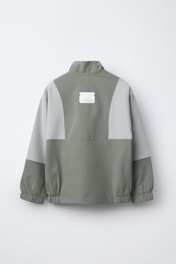 TECHNICAL SWEATSHIRT WITH ZIP - Zara фото 2