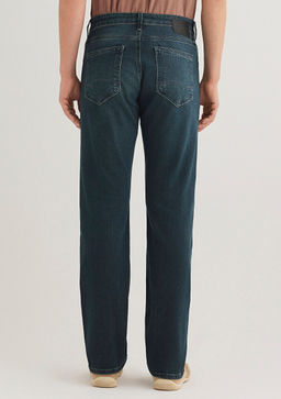 Hunter Mavi Premium Koyu Mavi Jean Pantolon  фото 5