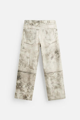 ABSTRACT PRINT TROUSERS - Zara фото 18