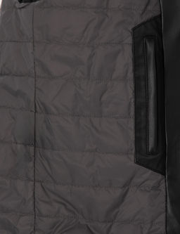 Siyah Kap__onlu Suni Deri Ceket - Pierre cardin фото 6