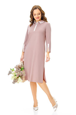 Платье Olga Style С971 пудра