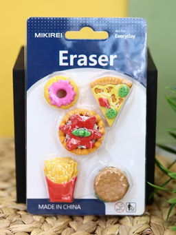 Набор ластиков Food, mix