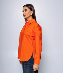 Рубашка #КТ3160 (8), оранжевый