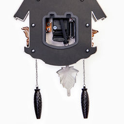 Часы настенные интерьерные большие с кукушкой «Белочки», плавный ход, 67х37х13 см